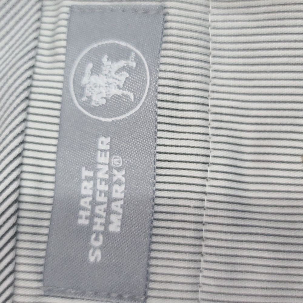 NWT Hart Schaffner Marx Mens 100% Wool Pants Chocolate Brown UNHEMMED 46 R - Picture 11 of 13